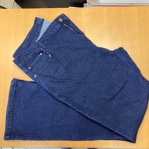 Boden Marlyebone Slim Bootcut, US size 16, dark rinse jeans.